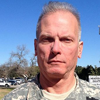 Actor Gerald Brodin - Military
